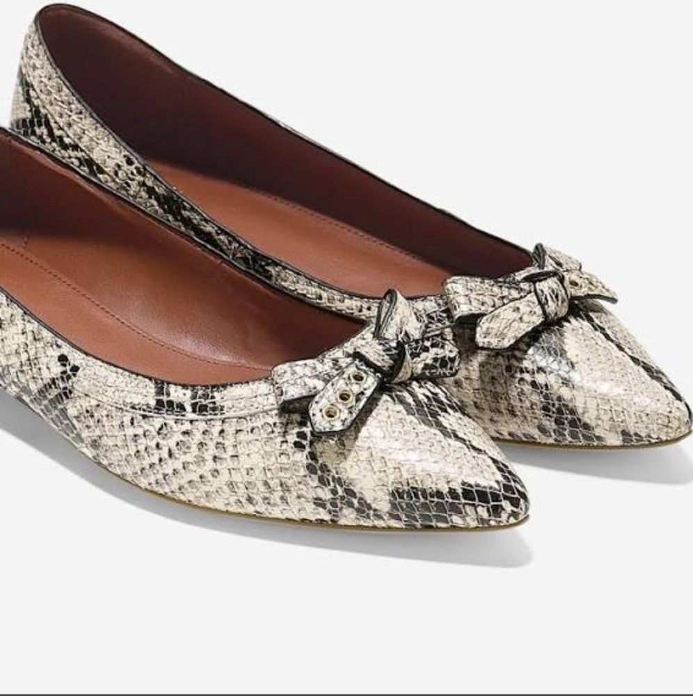 🔮EUC Cole Haan Alice Bow Skimmer Slide Flats